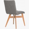 Jídelní židle skandinávský styl, světle šedá Arona , Jídelna- 5