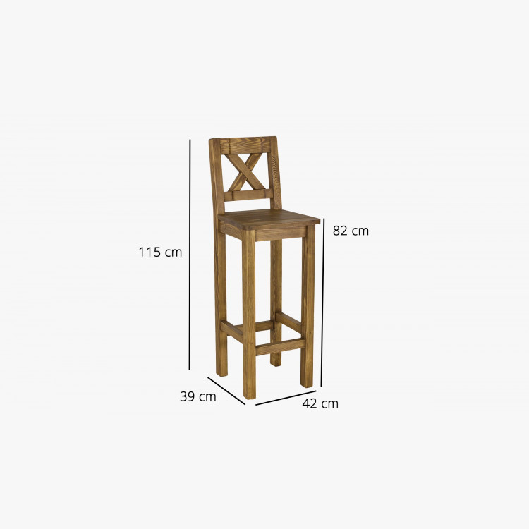 Barová židle - rustikální , Barové židle- 3
