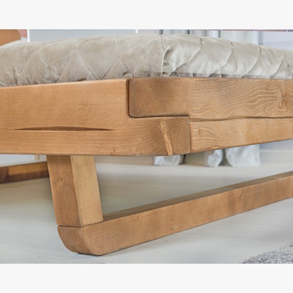 Dřevěná postel z trámů Alex, 180 x 200 , Postele z trámů- 5