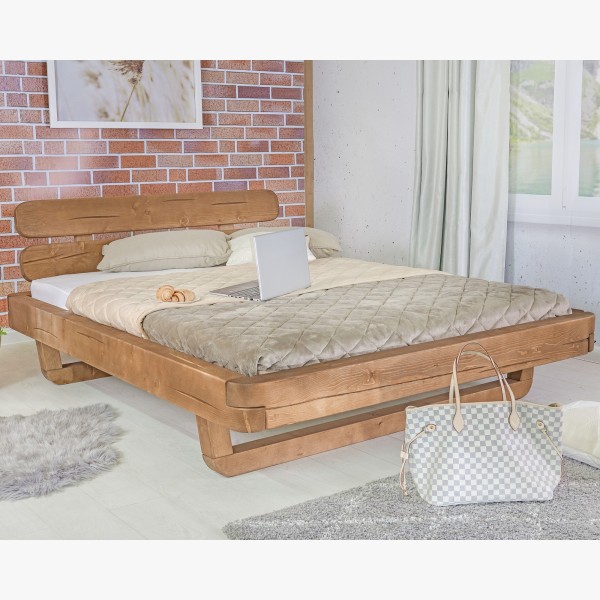 Dřevěná postel z trámů Alex, 180 x 200 , Postele z trámů- 2
