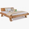Dřevěná postel z trámů Miky 160 x 200 cm , Postele z trámů- 1