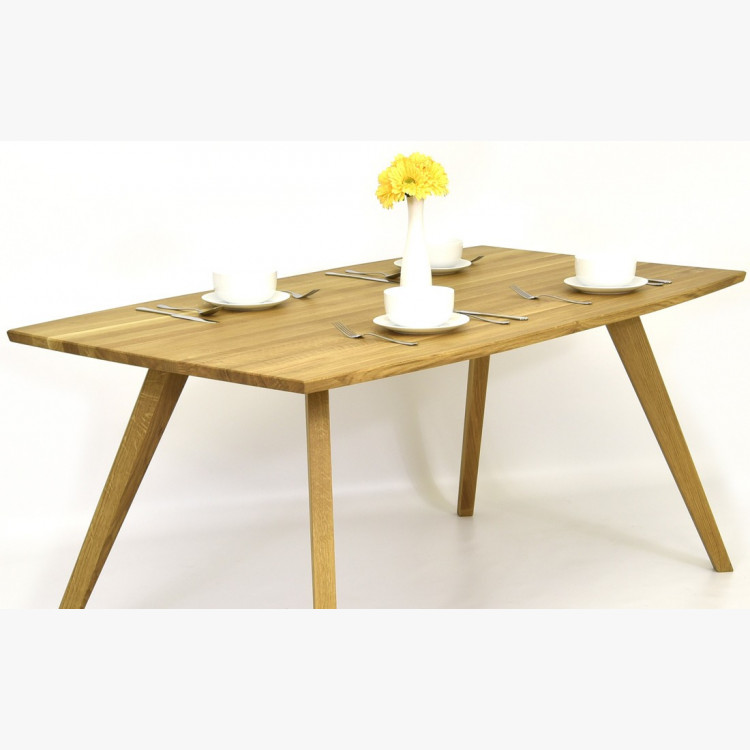 Jídelní stůl z dubu - oválny, Golem