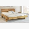 Dubová luxusní postel z trámů, Manželská Mia 180 x 200 cm , Postele- 16