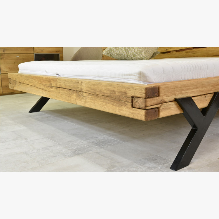 Luxusní postel z masivu model Y - dub