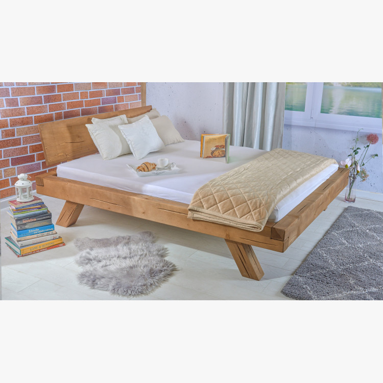 Dřevěná postel z trámů Miky 180 x 200 cm , Postele z trámů- 4