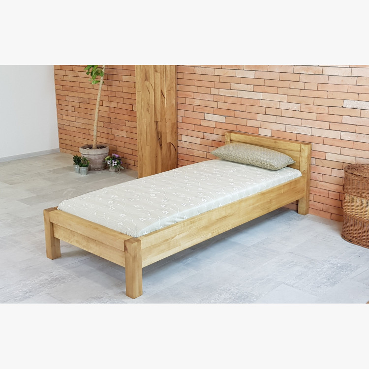 Moderní jednolůžková postel masiv barva Antic, L5 90 , Jednolůžkové postele- 2