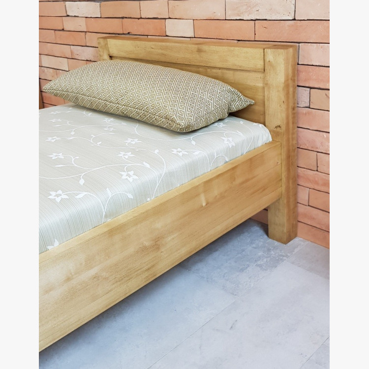 Moderní jednolůžková postel masiv barva Antic, L5 90 , Jednolůžkové postele- 3