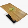Jídelní stůl s jednou nohou, dub masiv, Tondern XL , Jídelní stoly- 4