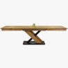 Jídelní stůl s jednou nohou, dub masiv, Tondern XL , Jídelní stoly- 8