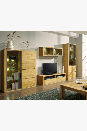 Moderní nábytek do obýváku z dubu Nice , Obývací  sestavy- 1
