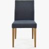 Moderní židle čaluněná antracitová, Skagen , Jídelní židle- 4