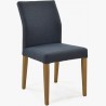 Moderní židle čaluněná antracitová, Skagen , Jídelní židle- 3