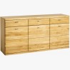Dubová komoda Boston, Typ 49 do ložnice nebo obývacího pokoje , Dřevěný nábytek z masívu- 1