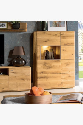 Vysoká komoda s jednou prosklenou částí, Texas typ 45 2