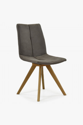 Jídelní židle, dřevěný nohy šedá - Tokio , Jídelní židle- 1