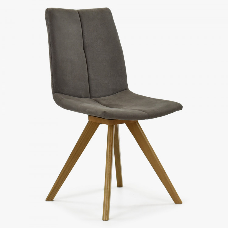 Jídelní židle, dřevěný nohy šedá - Tokio , Jídelní židle- 1