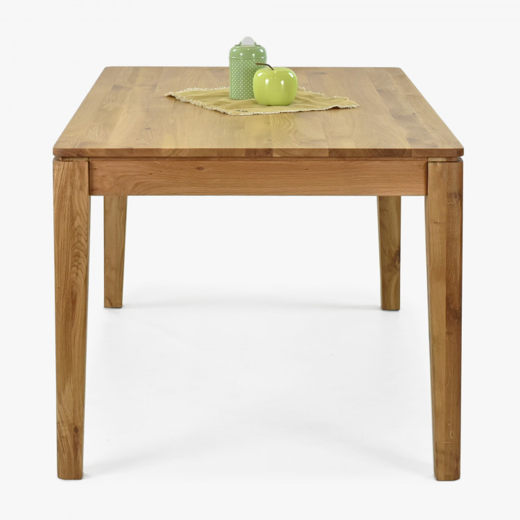 Stůl z masivu rozkládací dub, Kolding 140-220 x 90 cm , Jídelní stoly- 10