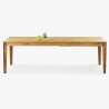 Stůl z masivu rozkládací dub, Kolding 160-240 x 90 cm , Jídelní stoly- 2