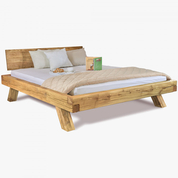 Dřevěná dubová postel 160 x 200 Miky , Postele- 1