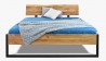 Manželská postel masiv dub IRON - kovové nohy 180 x 200 cm , Manželské postele z masivu- 4