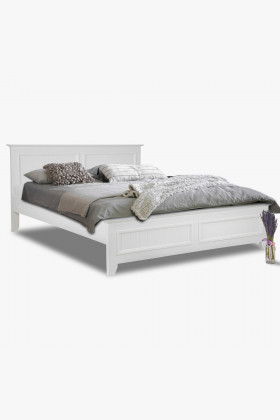 Dřevěná provence postel, Lille 160 x 200 cm