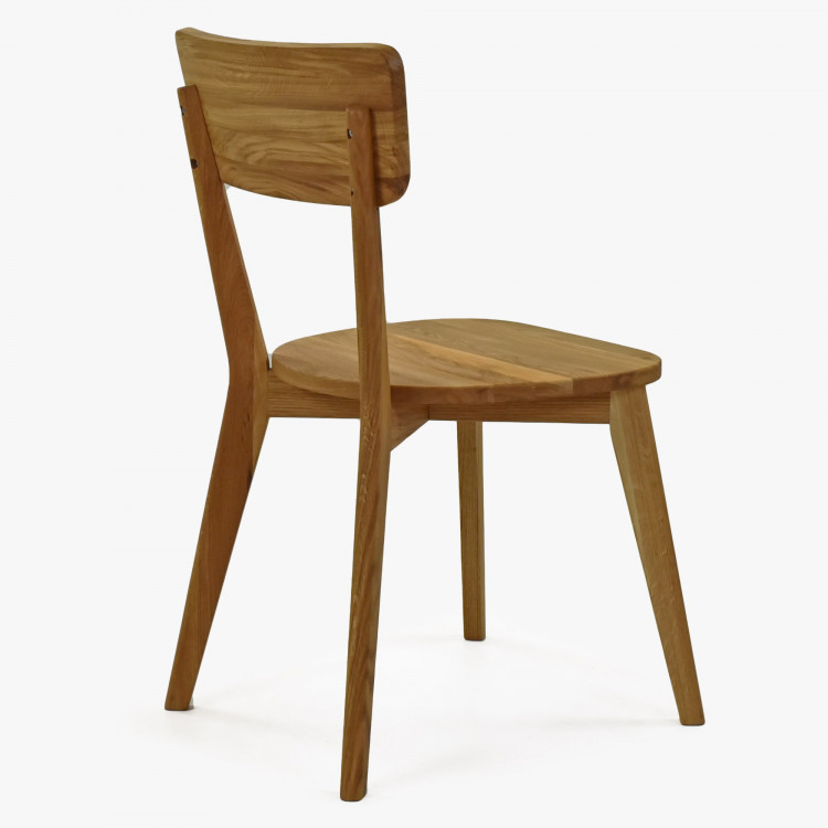 Masivní dřevěná židle z dubu, Noci sada 2 ks , Jídelní židle- 2