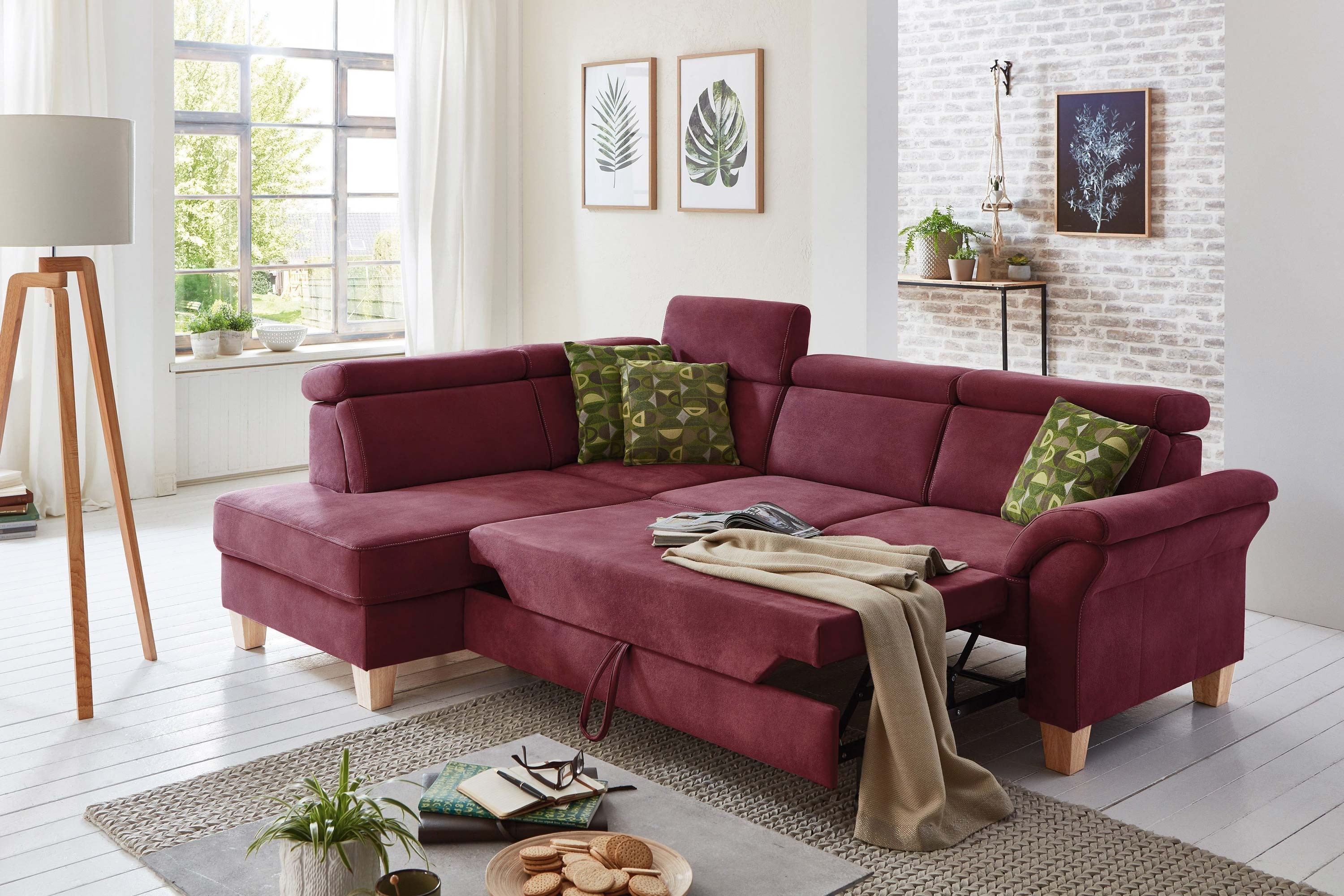 Ecksofa Arngast - rechte Ecke (braun)