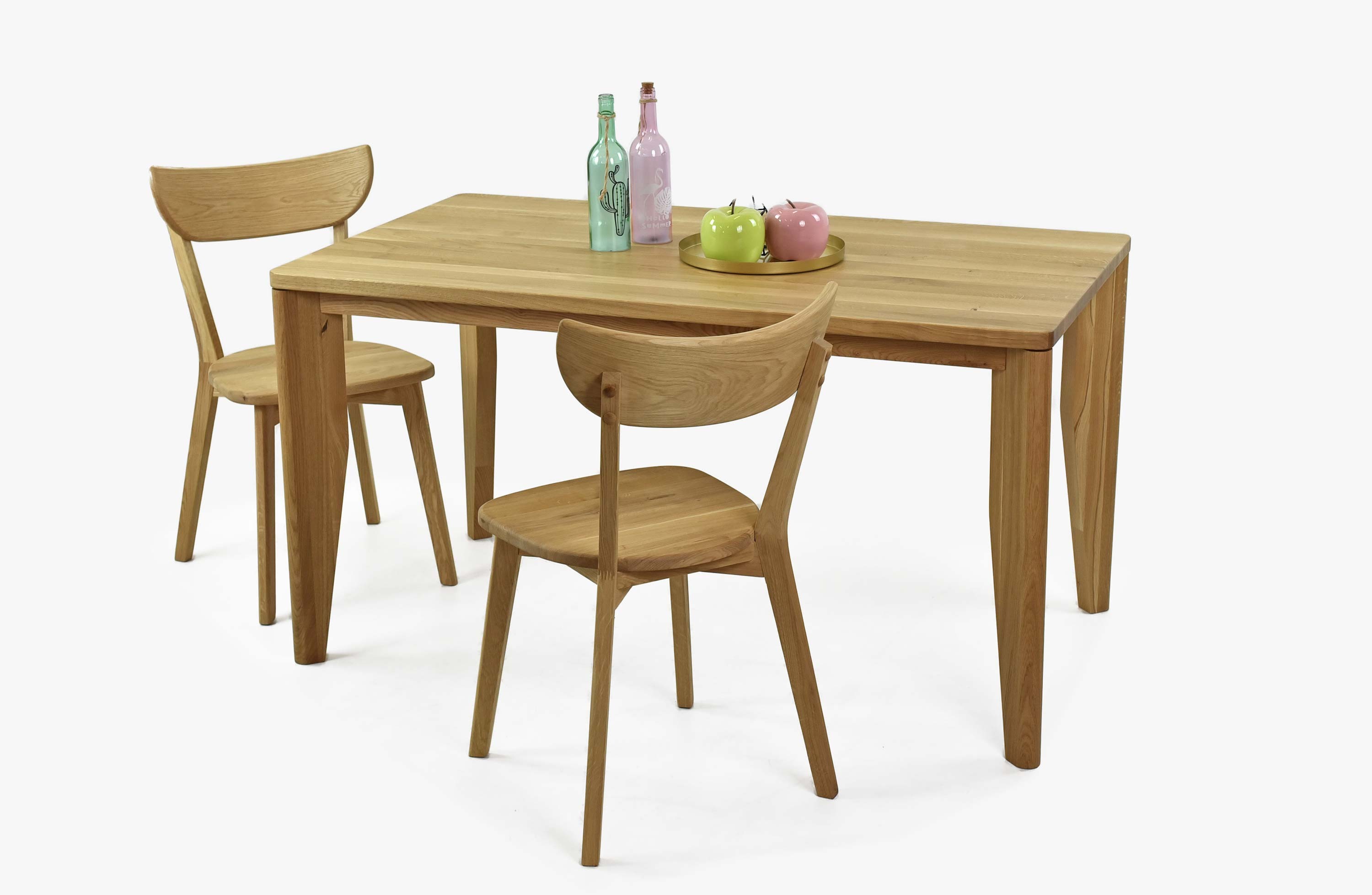 stolička eva drevo dub a stôl igi