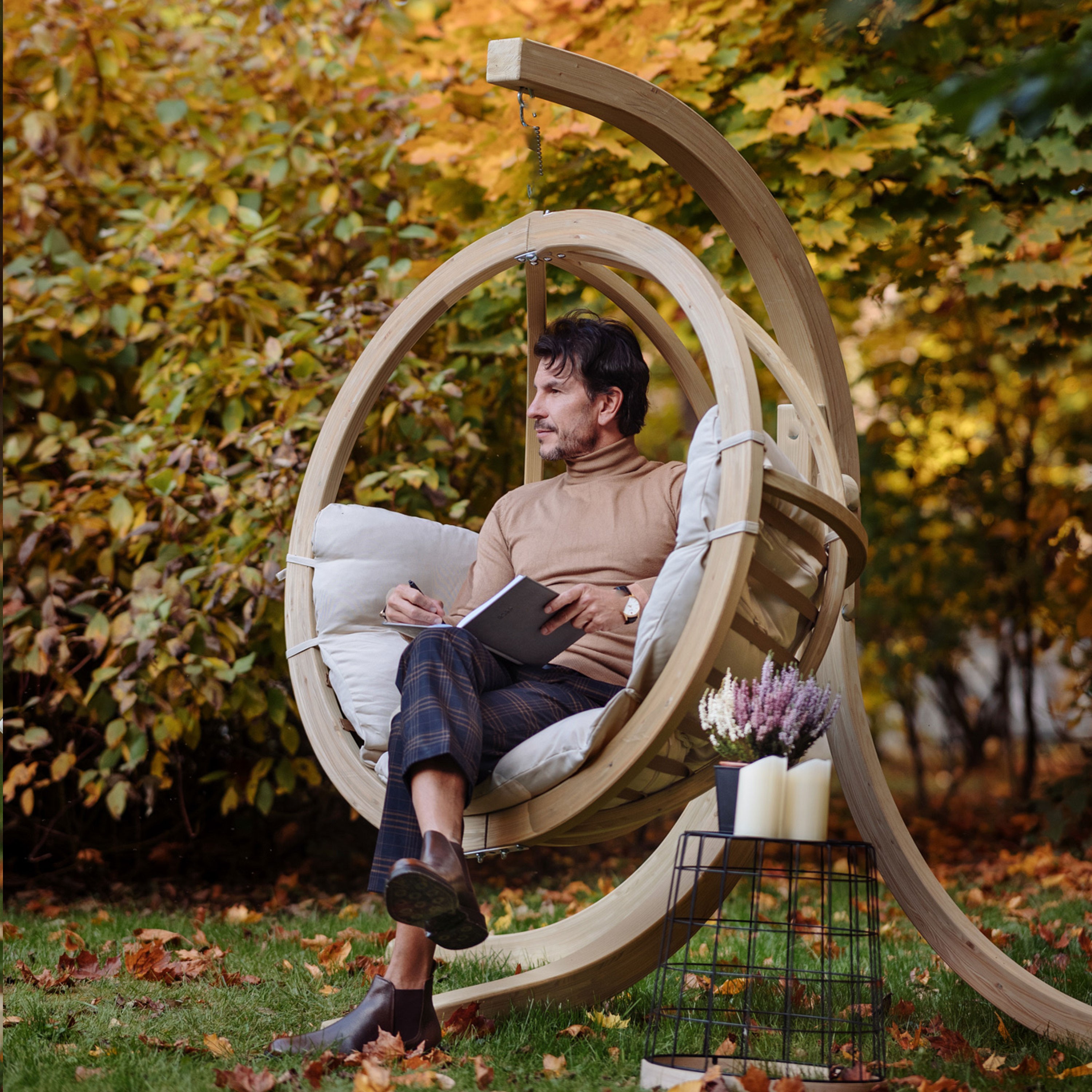 Swingpod hintaszék vázával