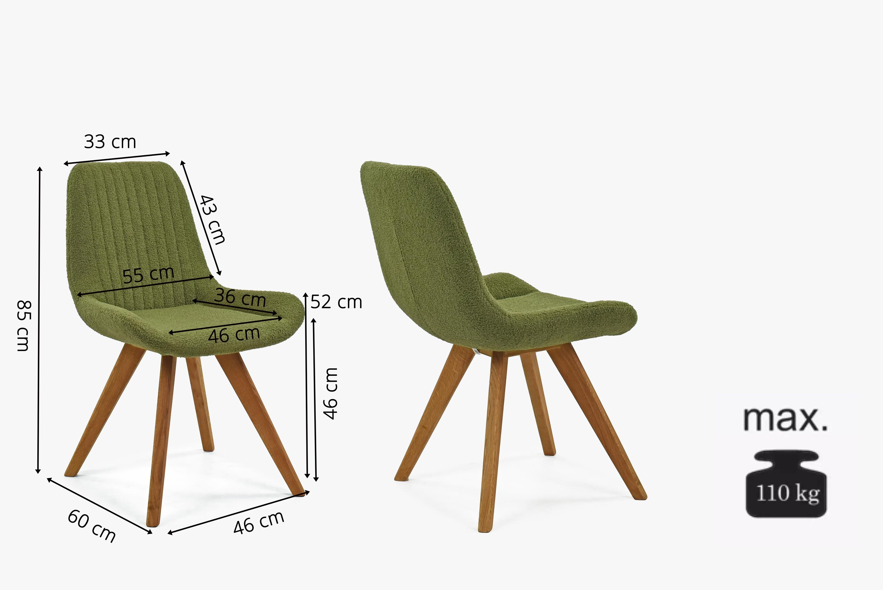 Bratislava szék méretei