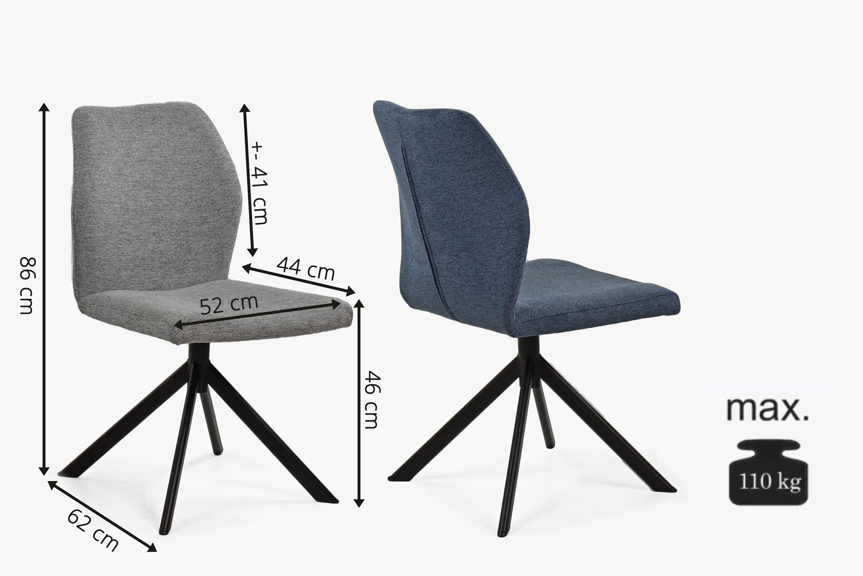 Hacienda szék méretei