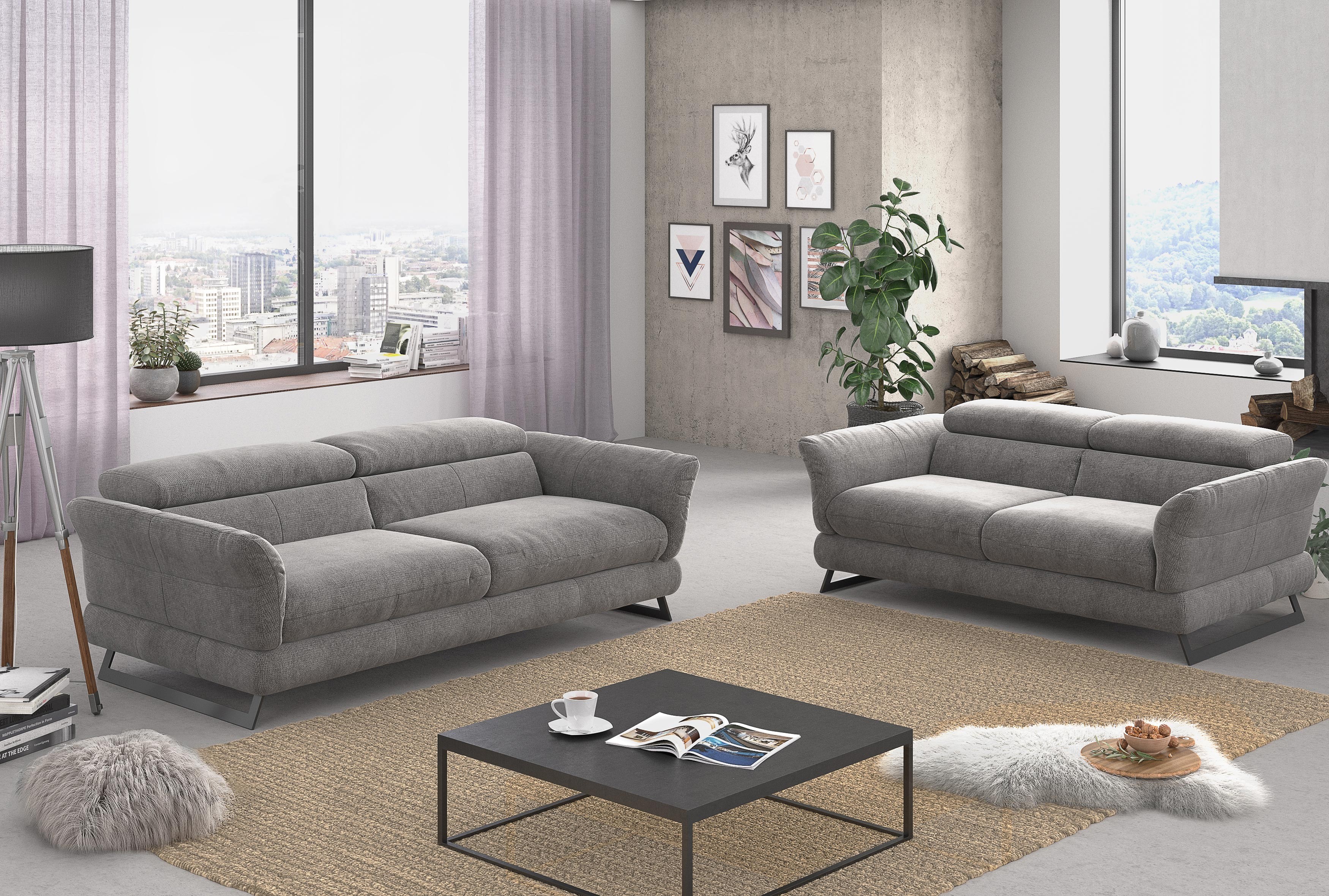 Sofa 2.5-Sitzer Modell Haiti mit Stoffauswahl