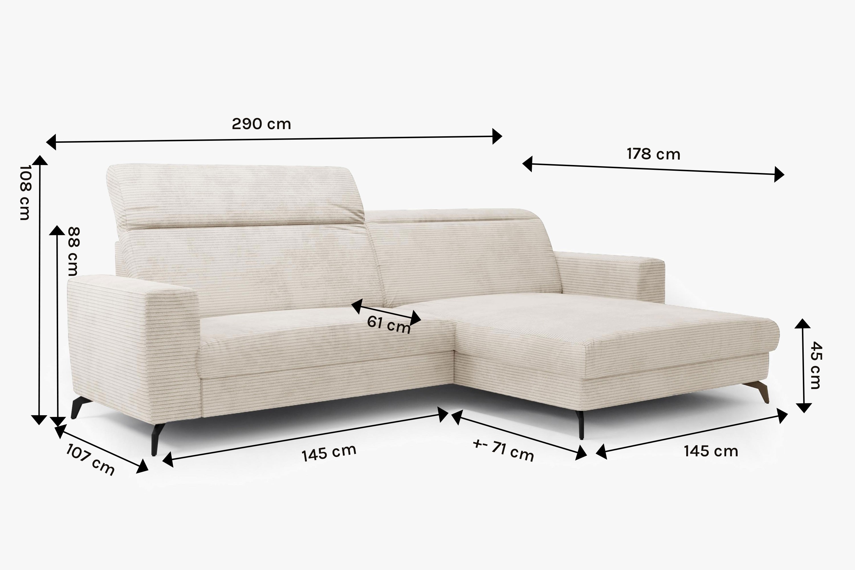 Sedačka boler rozmery