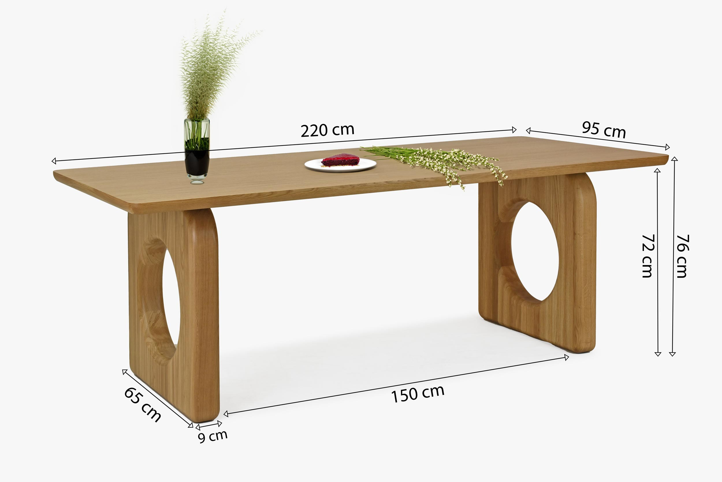 washington asztal méretei