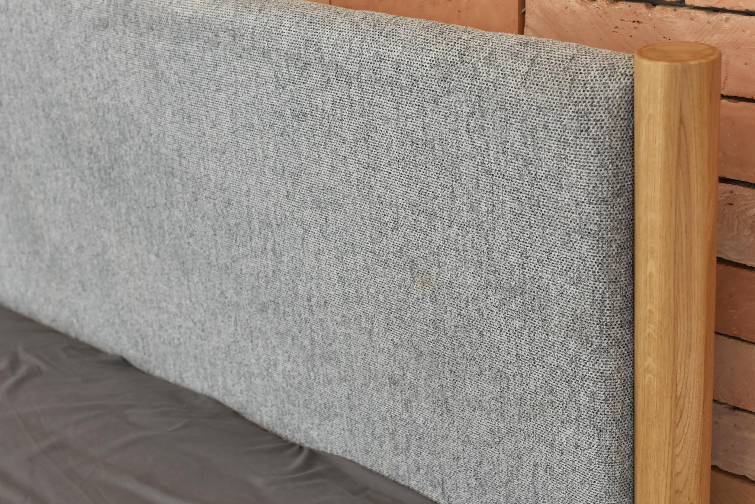 Detail des Bettrahmens