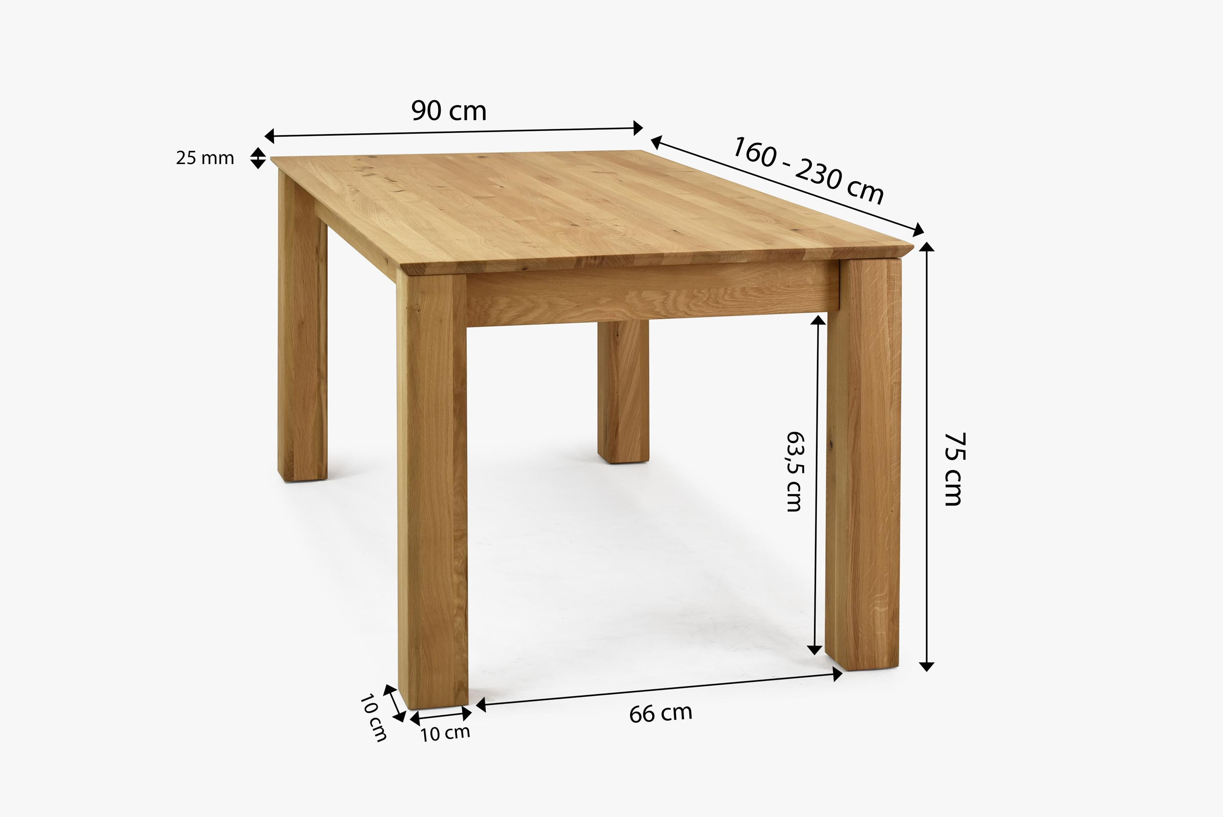 Étkezőasztal méretei