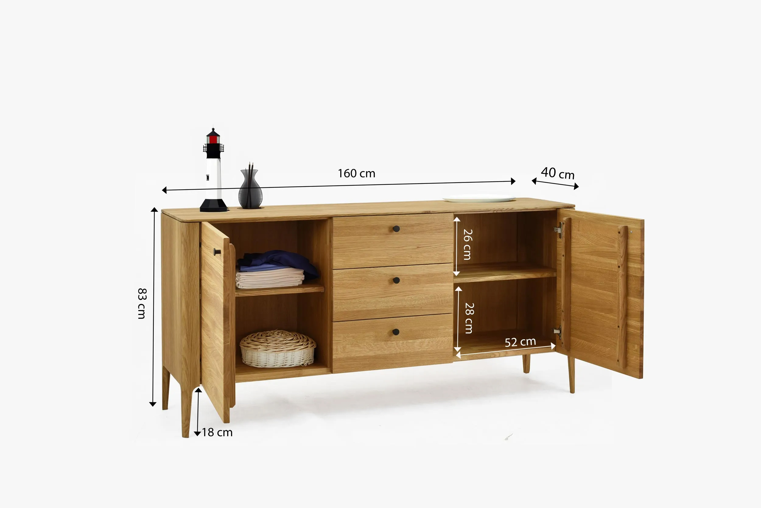 komoda košice rozmery