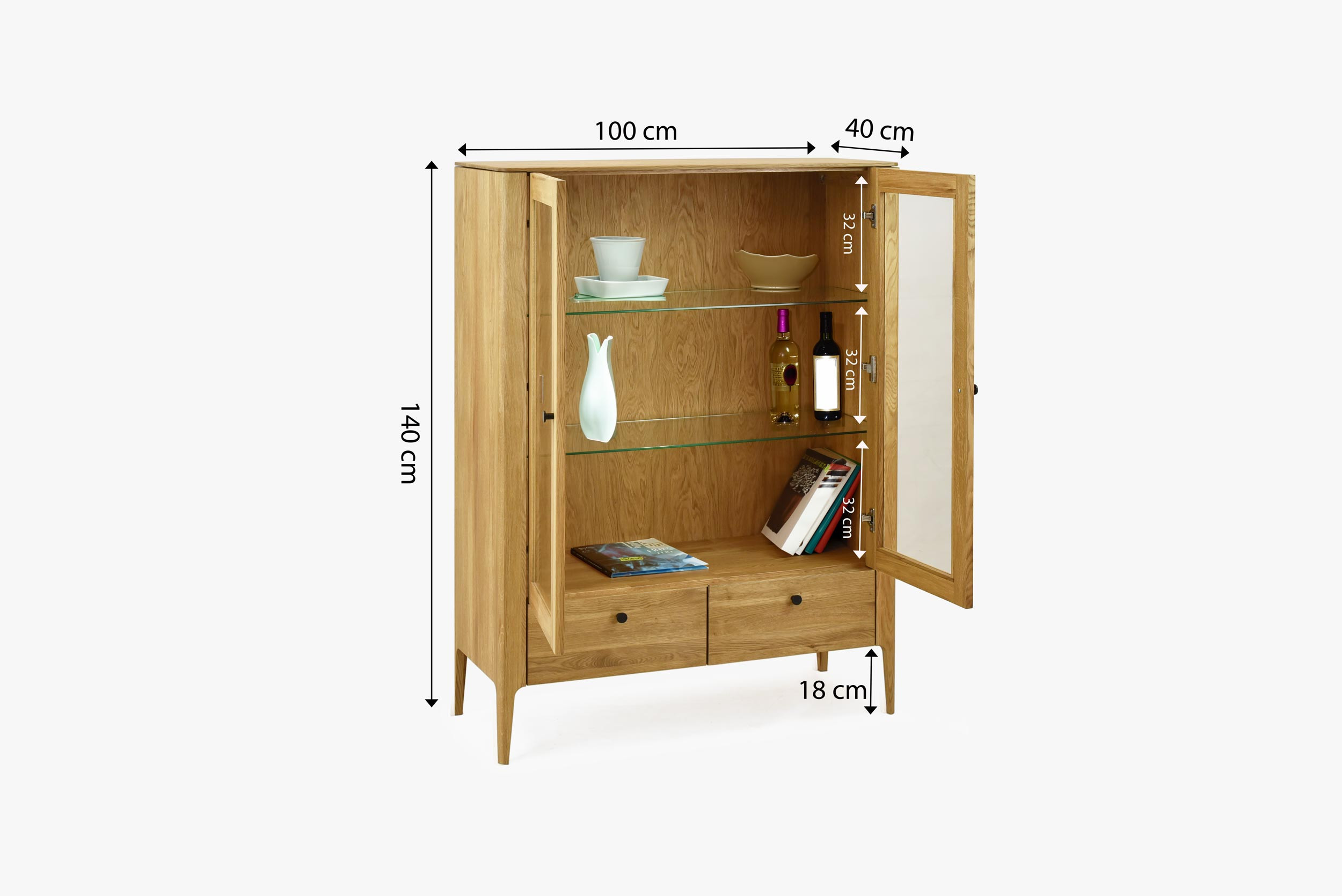 Vitrine kosice 12 Maße