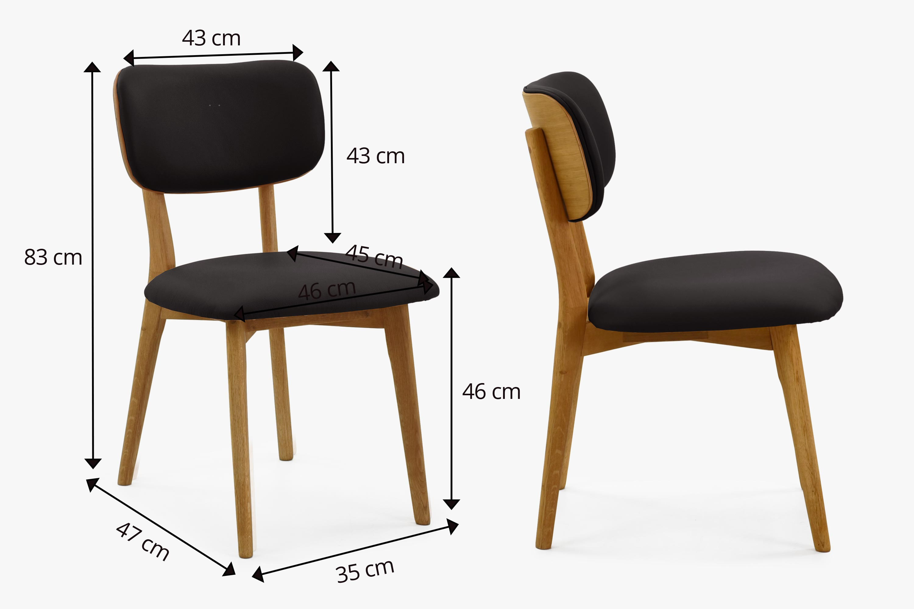 stolička benjamin rozmery