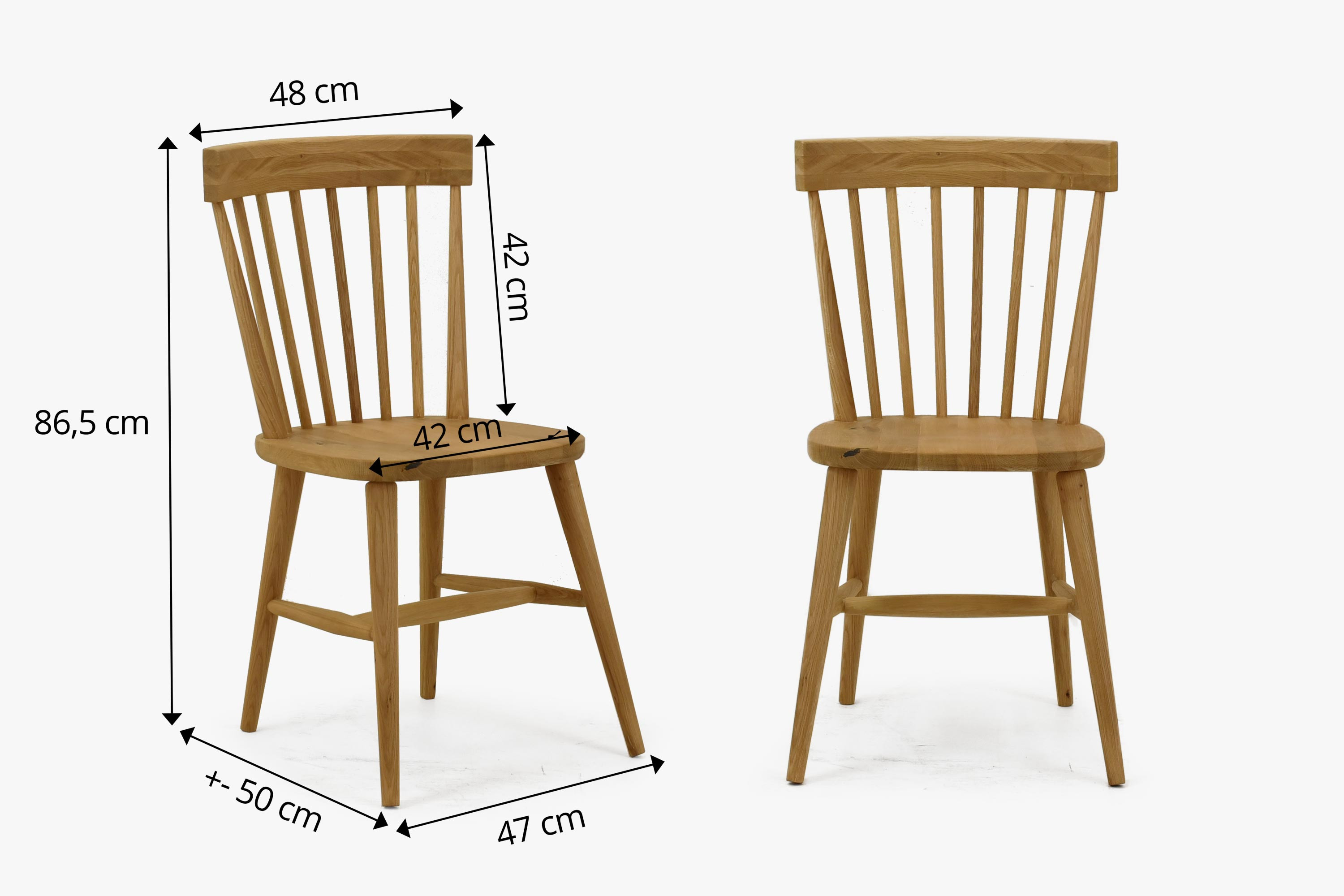 Stuhl Bratislava Maße