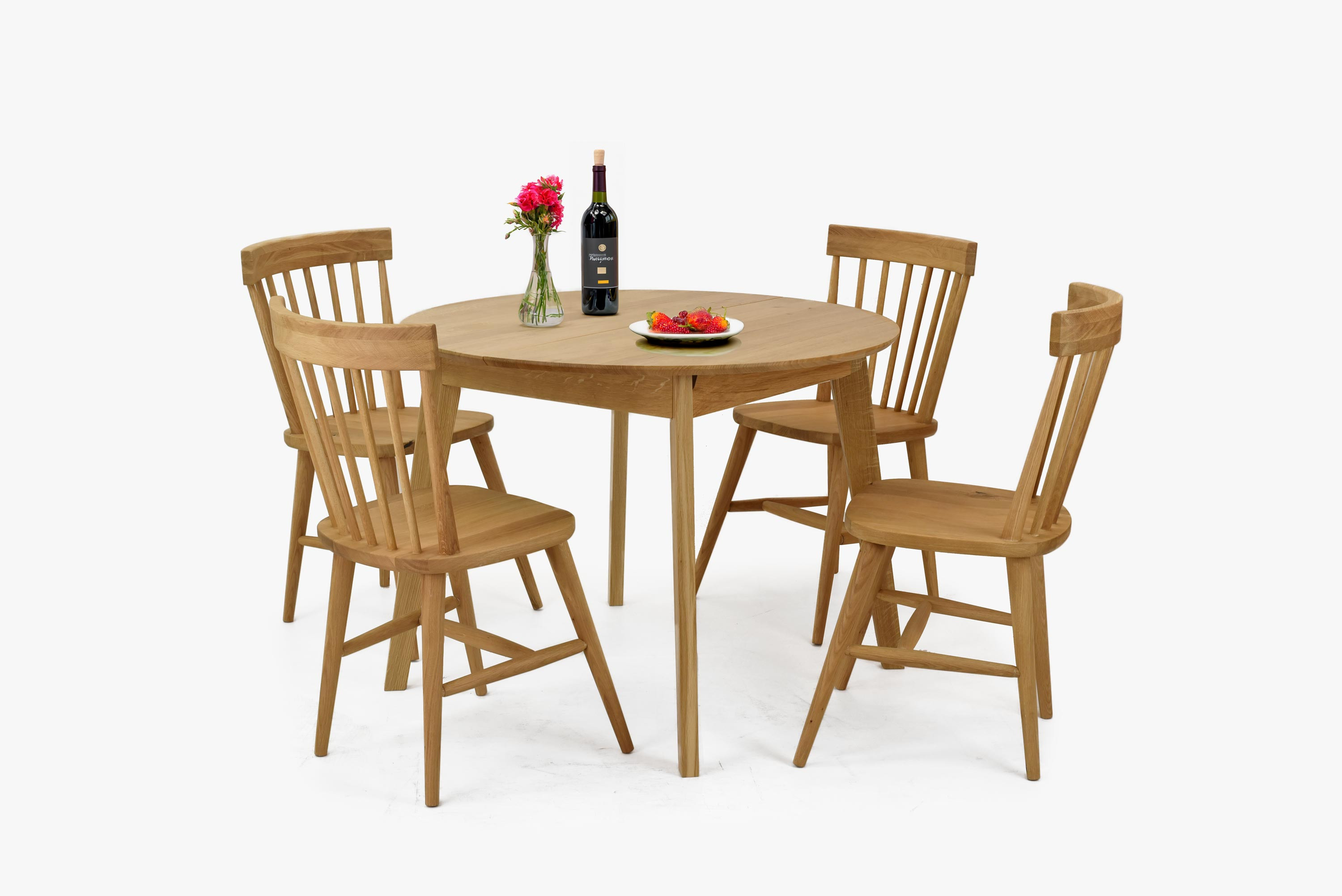 Eichenholz Retro-Stuhl Modell Bratislava