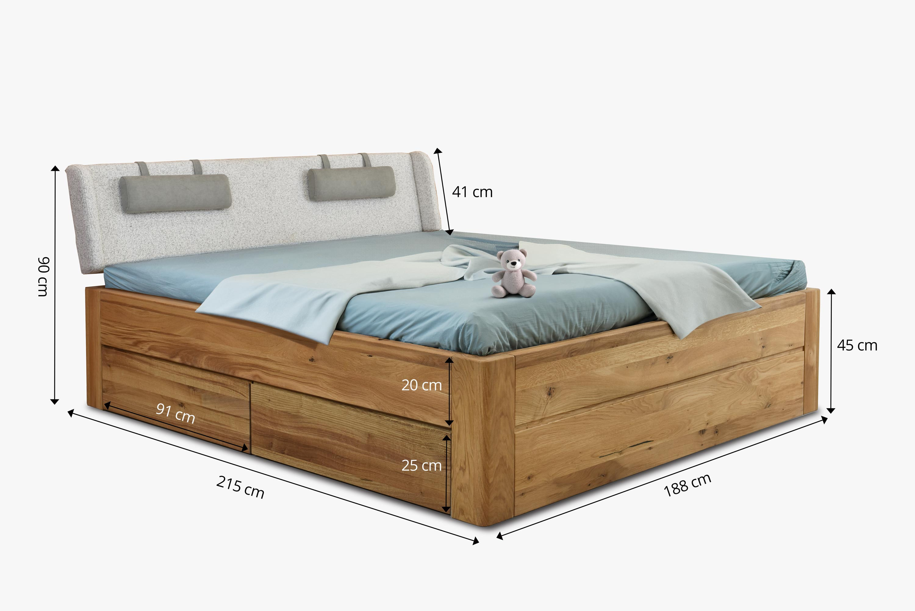 madona bett abmessungen