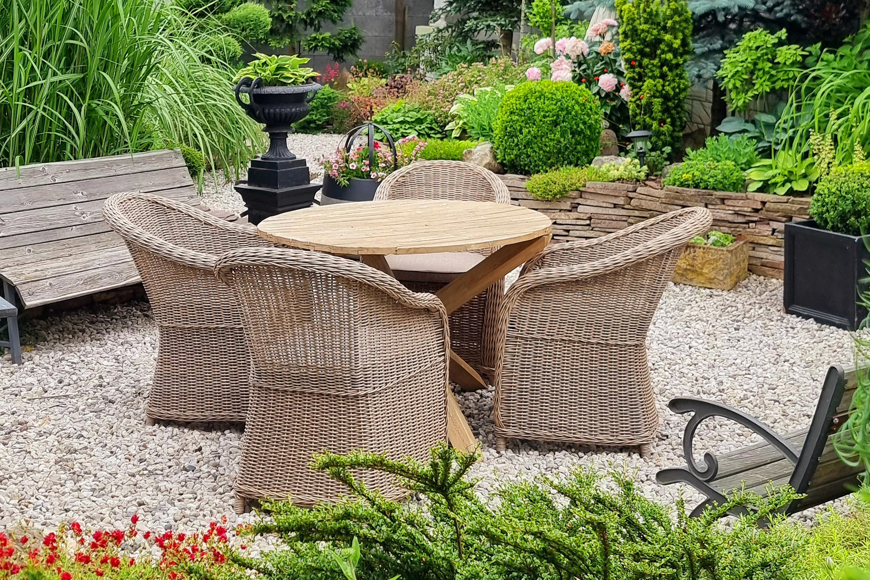 Rattan kerti fotel - Coventry barna