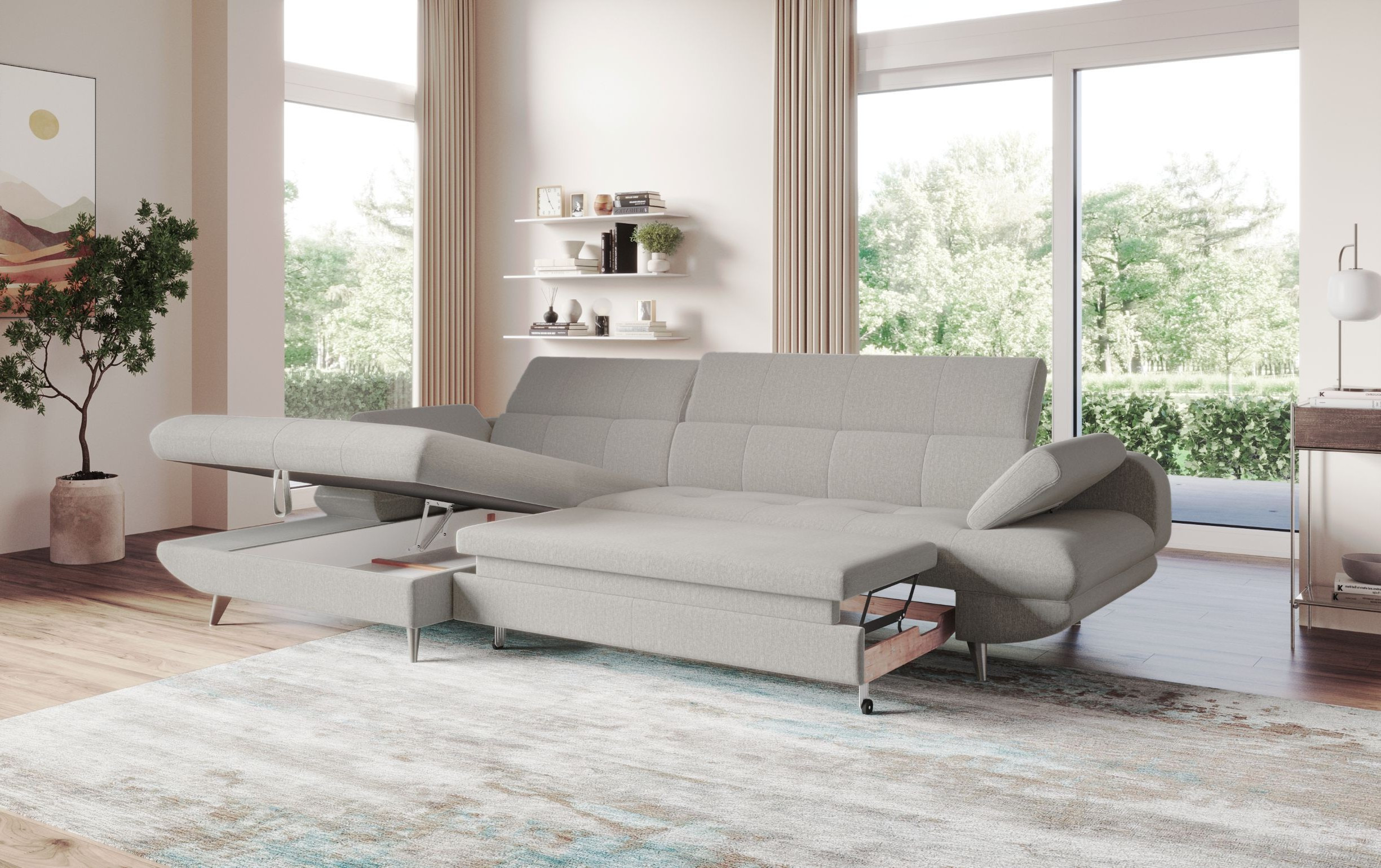 Ecksofa LIBRA RECBK-3F (Linke Ecke) SH310