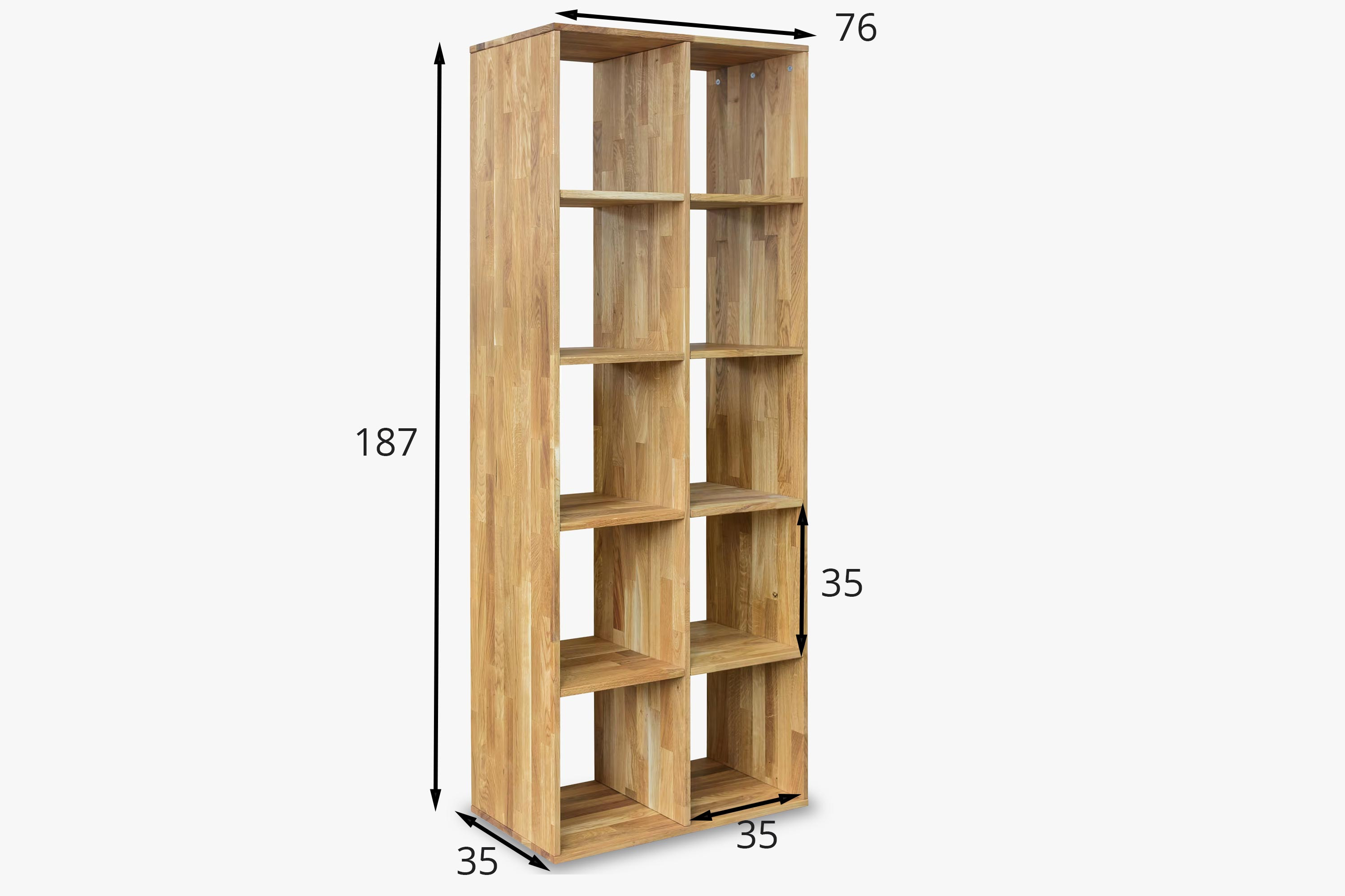 regal eiche maßangaben