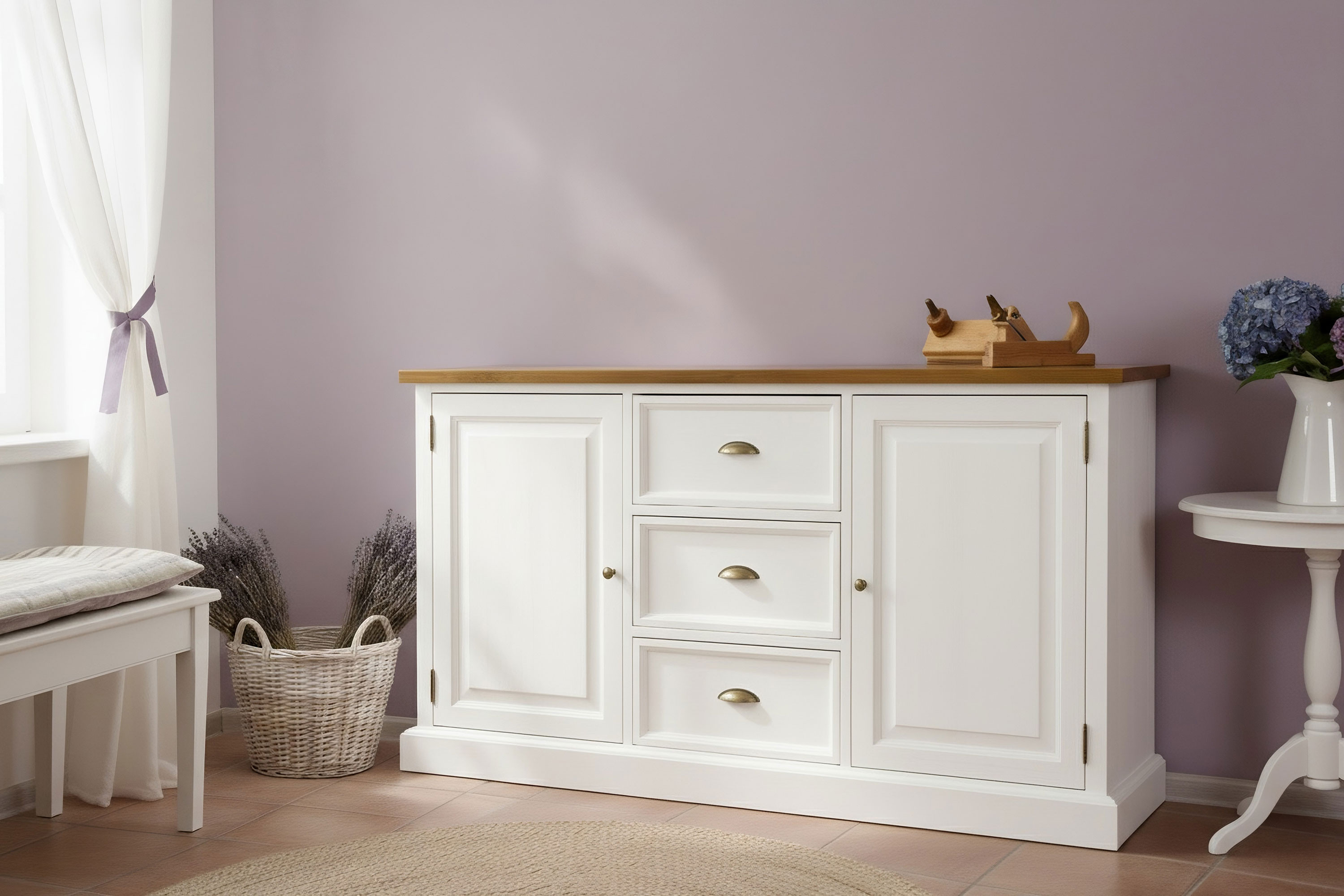 Fa komód provence stílusban, France típus 49