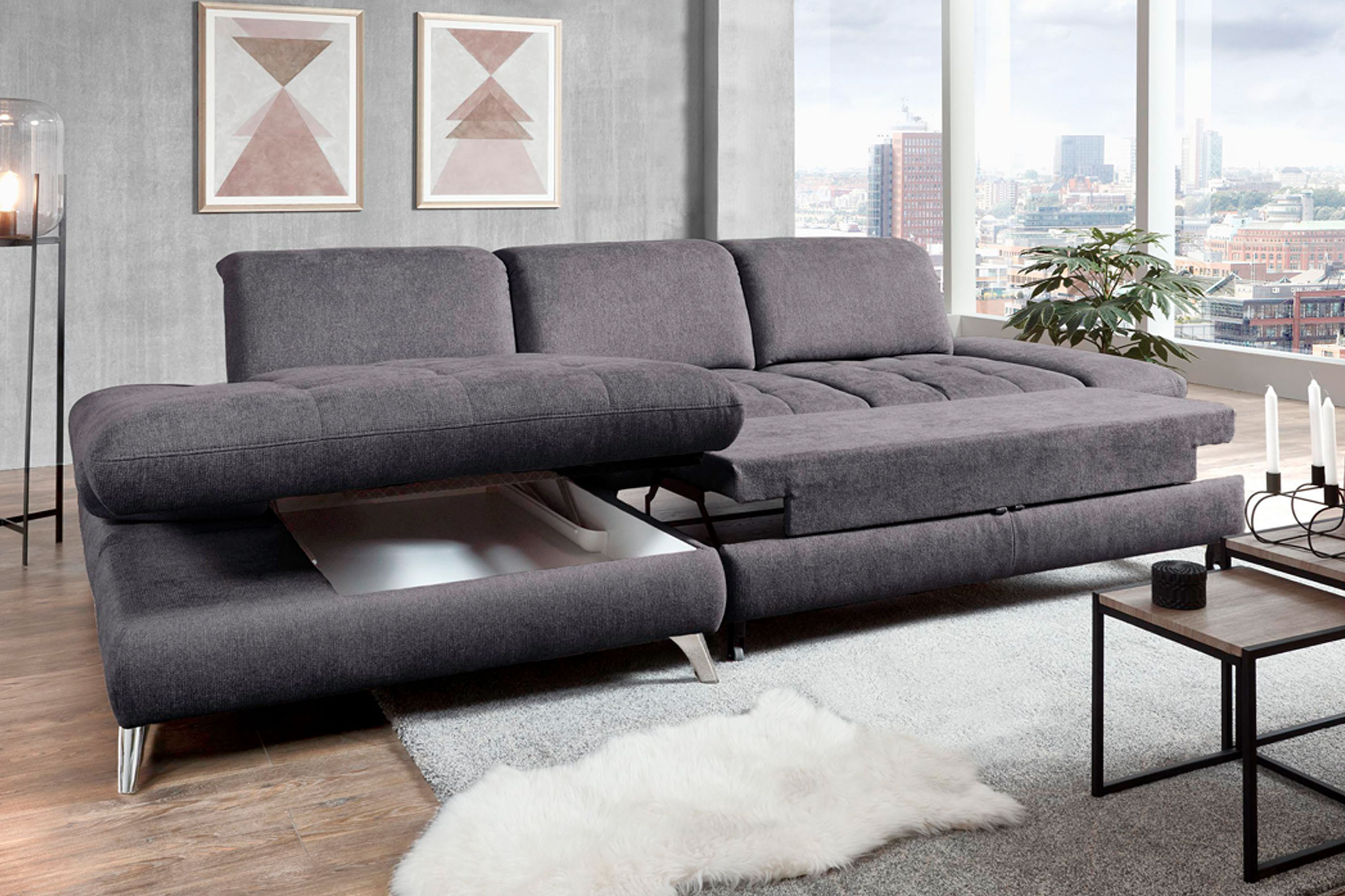 Rohová sedací souprava Carolina 