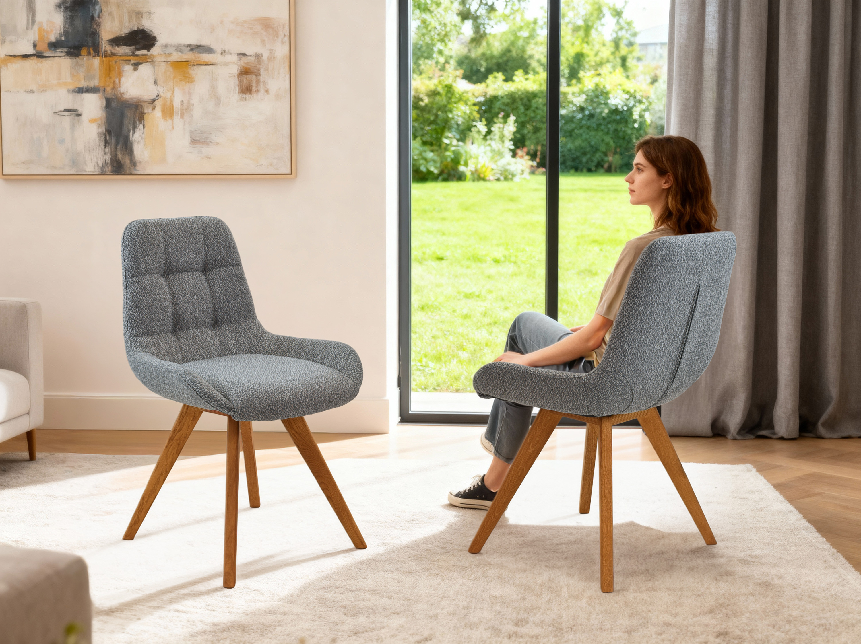 dubová stolička temza