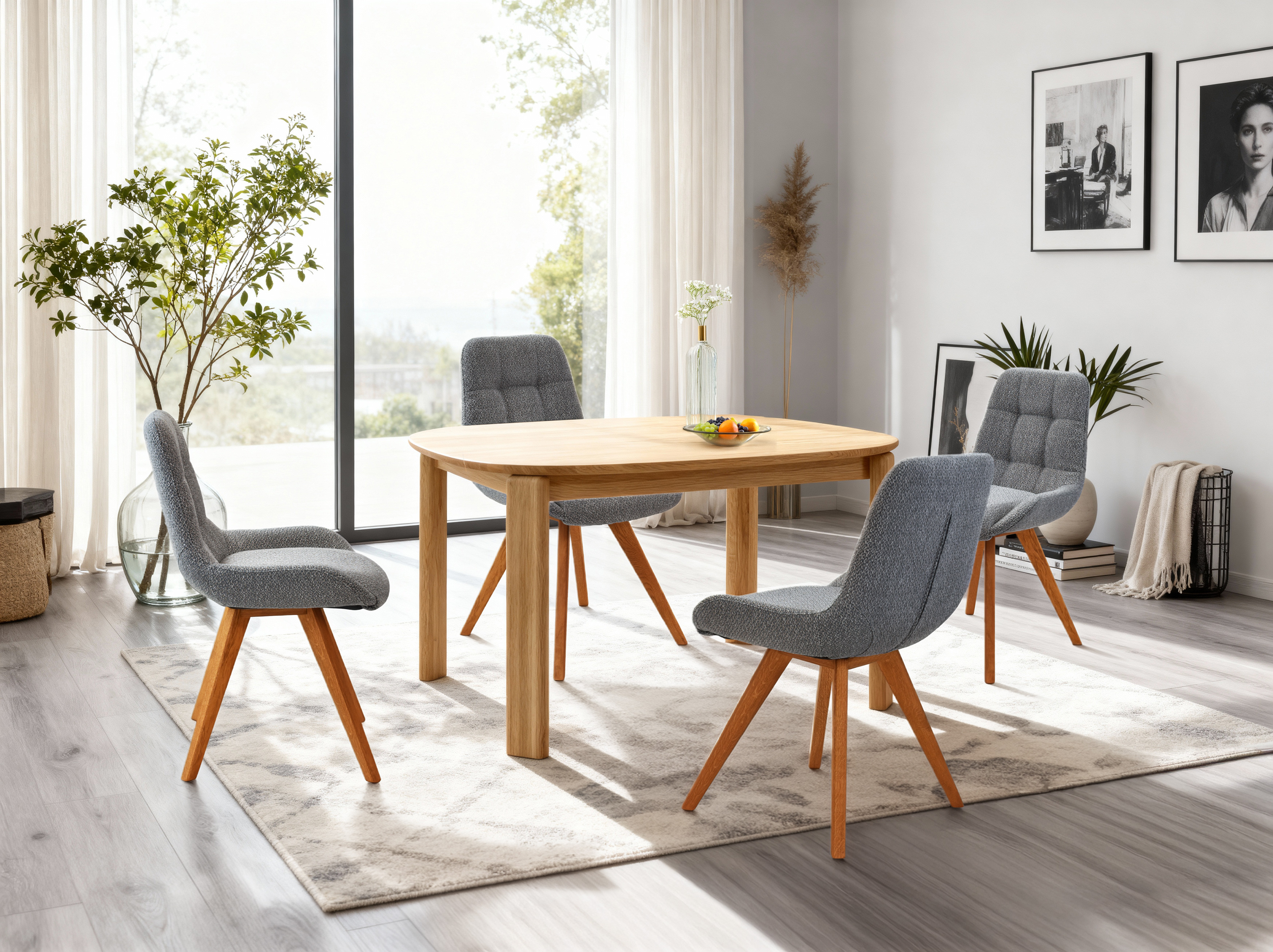 Pohodlná jedálenská stolička temza