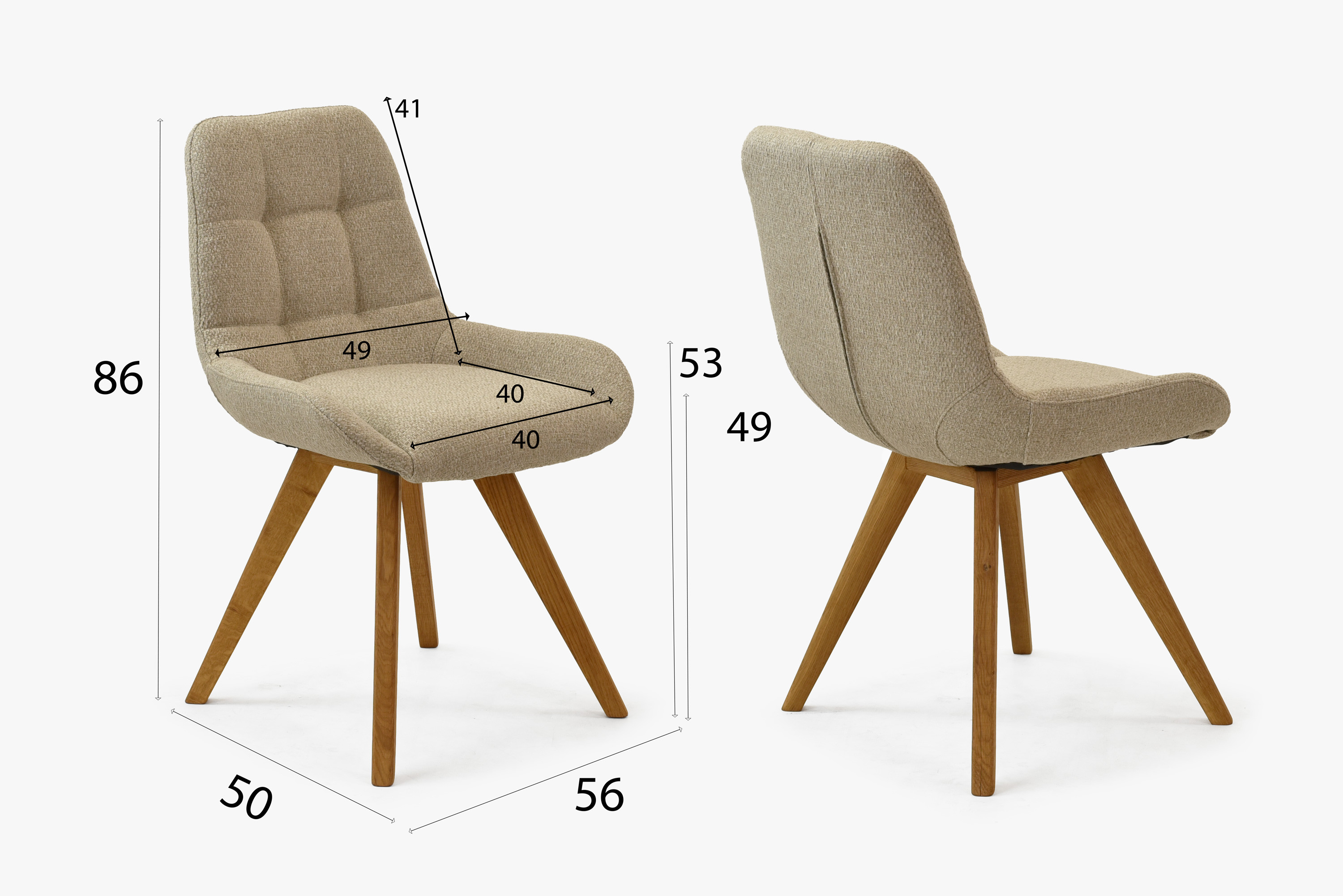 stolička temza rozmery